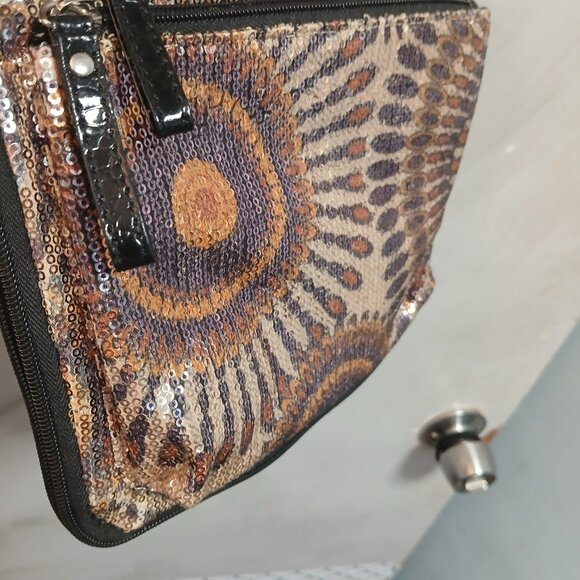 ALBA Sequin Leopard Crossbody - Picture 7 of 12